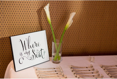Unique Place Card and Seating Chart Ideas