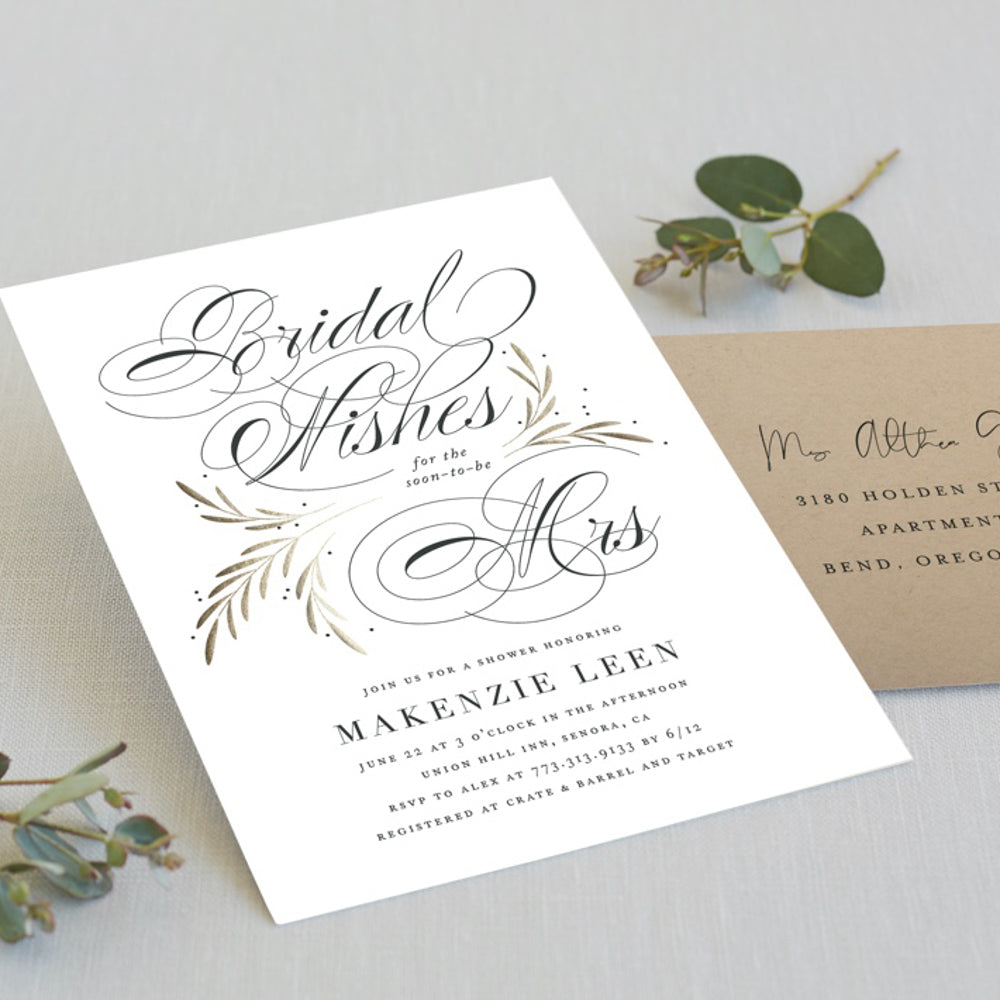 Minted wedding shower invitations 60 photos - Astyledwedding.com